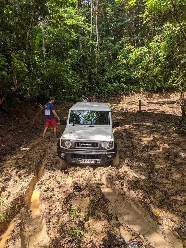 Me offroading in Trinidad